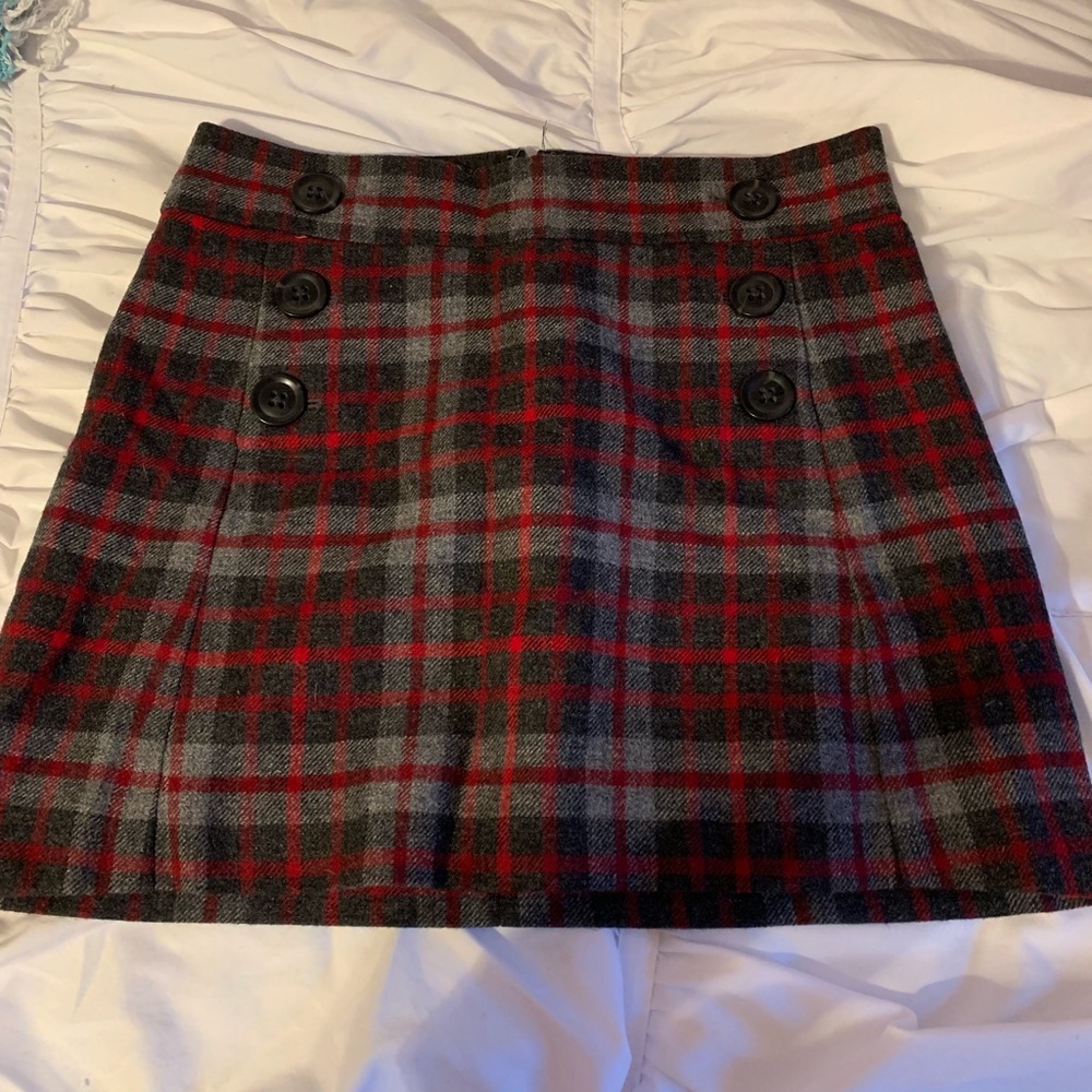 GAP PLAID MINI SKIRT (try on included)